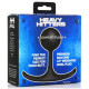 Заказать Черная анальная пробка с утяжелением Premium Silicone 3.9 Weighted Round Plug - 9,9 см.