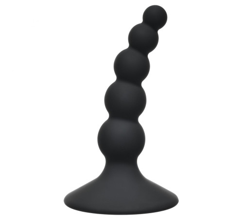 Чёрная анальная пробка Ribbed Plug Black - 10,5 см. Чёрная анальная пробка Ribbed Plug Black - 10,5 см.