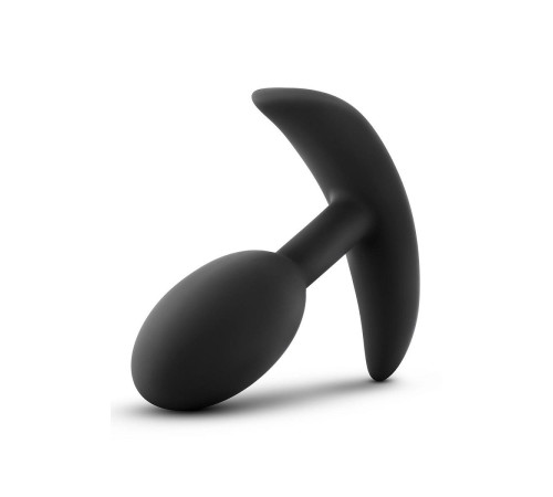 Черный анальный стимулятор Vibra Slim Plug Small - 8,8 см. Черный анальный стимулятор Vibra Slim Plug Small - 8,8 см.