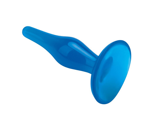 Заказать Голубой анальный плаг Easy Insertion Plug - 12 см. Заказать Голубой анальный плаг Easy Insertion Plug - 12 см.