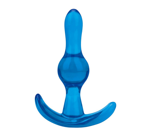 Голубой анальный стимулятор Tear Drop Butt Plug - 8,9 см. Голубой анальный стимулятор Tear Drop Butt Plug - 8,9 см.