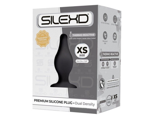 Заказать Черная анальная втулка SILEXD Plug Model 2 XS - 6,4 см. Заказать Черная анальная втулка SILEXD Plug Model 2 XS - 6,4 см.
