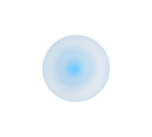 Голубая, светящаяся в темноте анальная втулка Namor Glow - 12,5 см.