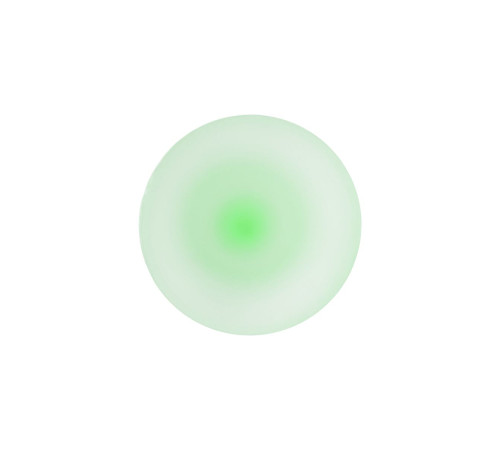 Зеленая, светящаяся в темноте анальная втулка Mortimer Glow - 12,5 см.