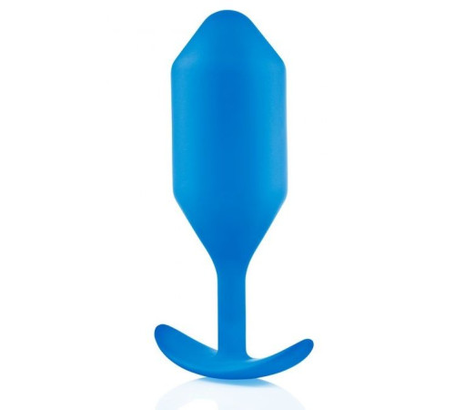 Синяя пробка для ношения B-vibe Snug Plug 5 - 14 см. Синяя пробка для ношения B-vibe Snug Plug 5 - 14 см.