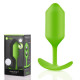 Заказать Лаймовая пробка для ношения B-vibe Snug Plug 3 - 12,7 см.