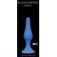 Заказать Синяя анальная пробка Slim Anal Plug Large - 12,5 см.