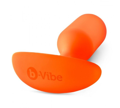 Оранжевая пробка для ношения B-vibe Snug Plug 3 - 12,7 см. Оранжевая пробка для ношения B-vibe Snug Plug 3 - 12,7 см.