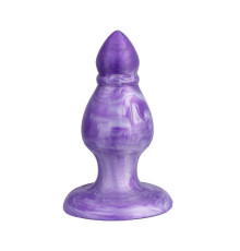Фиолетовая анальная втулка SILEXD Fantasy Queen - 9,2 см.