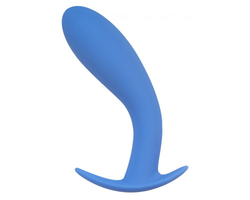 Заказать Голубая анальная пробка Strong Force Anal Plug - 14 см.