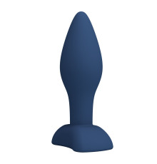 Синяя анальная пробка Bulb Plug S - 9 см.