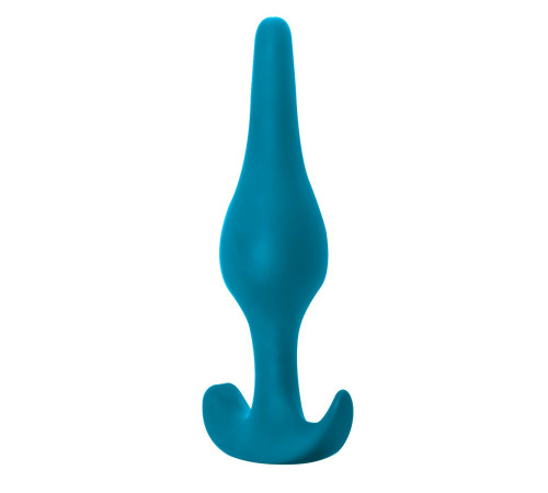 Бирюзовая анальная пробка Smooth - 12,5 см. Бирюзовая анальная пробка Smooth - 12,5 см.