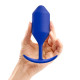 Заказать Синяя пробка для ношения Snug Plug 4 - 14,5 см.