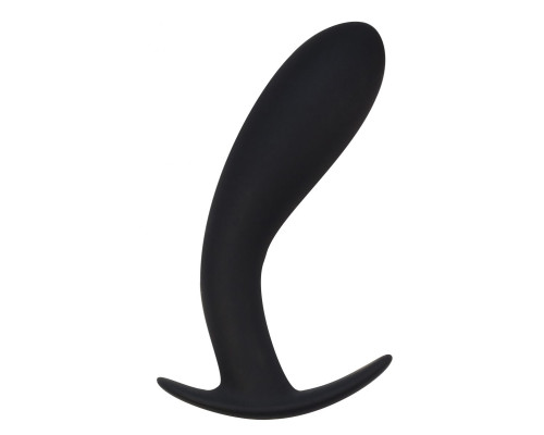 Заказать Чёрная анальная пробка Strong Force Anal Plug - 13,5 см.