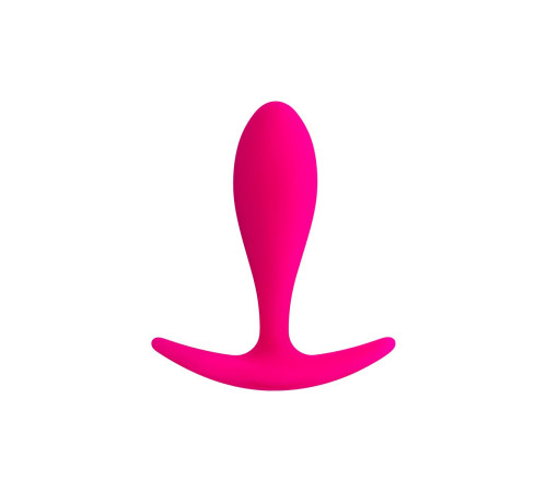 Розовая анальная втулка Hub - 7,2 см.