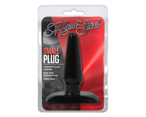 Заказать Черная анальная пробка Small Plug - 9 см. Заказать Черная анальная пробка Small Plug - 9 см.