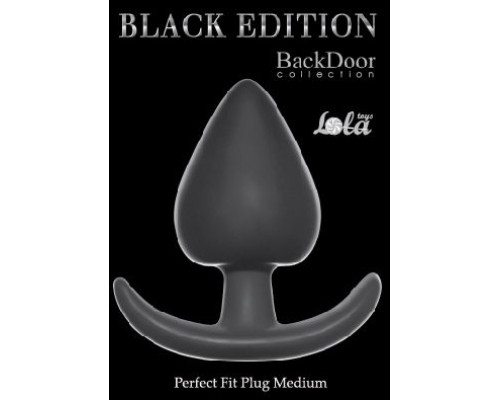 Заказать Чёрная анальная пробка Perfect Fit Plug Medium - 9 см. Заказать Чёрная анальная пробка Perfect Fit Plug Medium - 9 см.