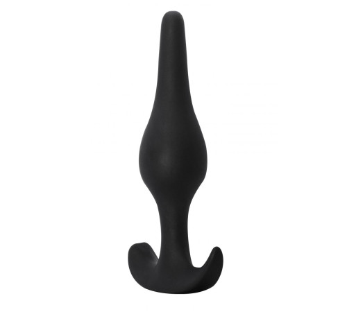 Чёрная анальная пробка Smooth - 12,5 см. Чёрная анальная пробка Smooth - 12,5 см.