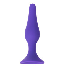 Фиолетовая анальная втулка Toyfa A-toys - 10,2 см.