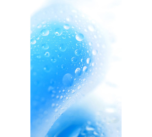 Голубая, светящаяся в темноте анальная втулка Namor Glow - 12,5 см.