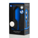 Заказать Синяя пробка для ношения Snug Plug 4 - 14,5 см.