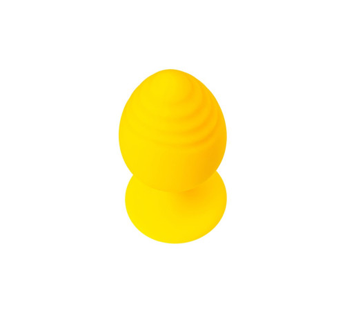 Желтая анальная втулка Riffle - 7,5 см.