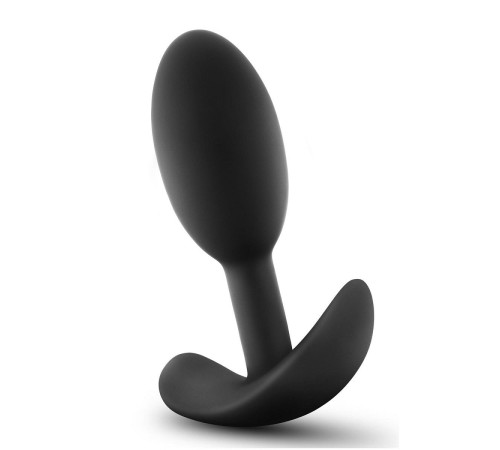Черный анальный стимулятор Vibra Slim Plug Small - 8,8 см. Черный анальный стимулятор Vibra Slim Plug Small - 8,8 см.