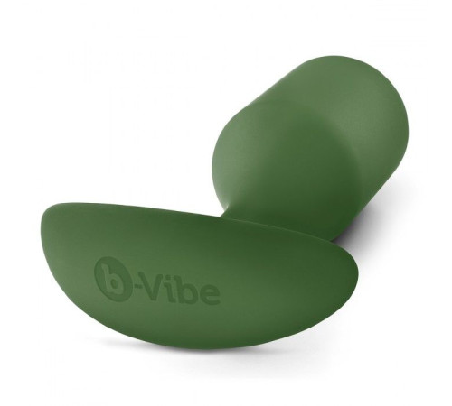 Пробка цвета хаки для ношения B-vibe Snug Plug 4 - 14 см.