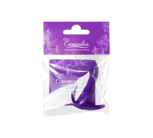 Фиолетовая анальная втулка Magic - 7,2 см.