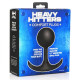 Заказать Черная анальная пробка с утяжелением Comfort Plugs Premium Silicone 4.7’’ Weighted Round Plug - 12 см.