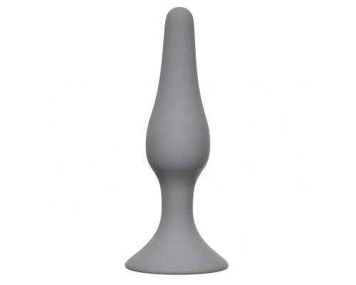 Заказать Светло-серая анальная пробка Slim Anal Plug Large - 12,5 см. Заказать Светло-серая анальная пробка Slim Anal Plug Large - 12,5 см.
