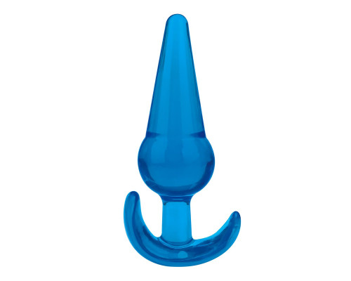 Заказать Голубая анальная пробка конической формы Medium Tapered Butt Plug - 12,7 см. Заказать Голубая анальная пробка конической формы Medium Tapered Butt Plug - 12,7 см.