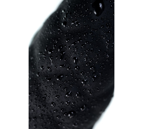 Черная анальная пробка Strob M - 13,5 см.