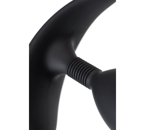 Черная анальная втулка Tord S - 8,5 см.