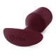 Заказать Бордовая пробка для ношения B-vibe Snug Plug 5 - 14 см.