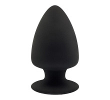 Черная анальная втулка SILEXD Plug Model 1 L - 13 см.