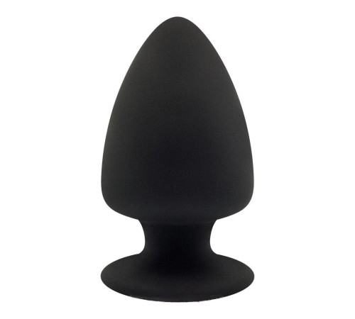 Черная анальная втулка SILEXD Plug Model 1 L - 13 см. Черная анальная втулка SILEXD Plug Model 1 L - 13 см.
