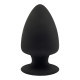 Заказать Черная анальная втулка SILEXD Plug Model 1 L - 13 см.