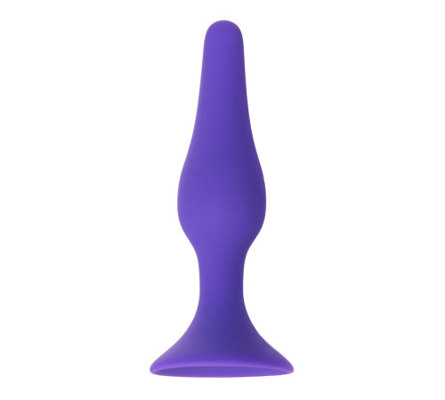 Фиолетовая анальная втулка Toyfa A-toys - 12,5 см.