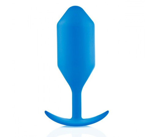 Синяя пробка для ношения B-vibe Snug Plug 5 - 14 см. Синяя пробка для ношения B-vibe Snug Plug 5 - 14 см.