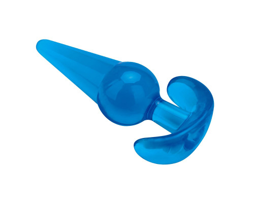 Заказать Голубая анальная пробка конической формы Medium Tapered Butt Plug - 12,7 см. Заказать Голубая анальная пробка конической формы Medium Tapered Butt Plug - 12,7 см.