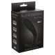 Заказать Чёрная анальная пробка Strong Force Anal Plug - 13,5 см.