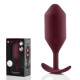 Заказать Бордовая пробка для ношения B-vibe Snug Plug 5 - 14 см.