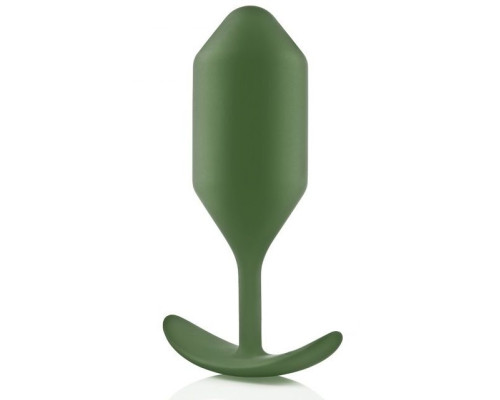 Заказать Пробка цвета хаки для ношения B-vibe Snug Plug 4 - 14 см.