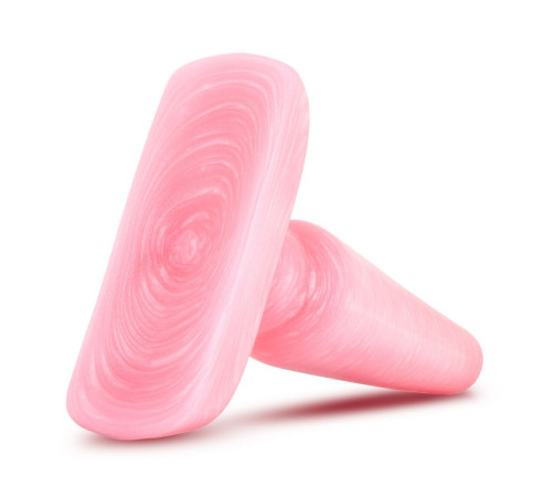 Розовая анальная пробка B Yours Small Cosmic Plug - 10,1 см.