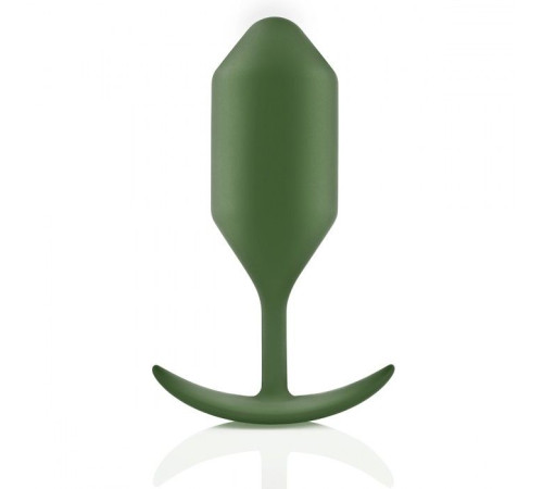 Пробка цвета хаки для ношения B-vibe Snug Plug 4 - 14 см.