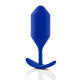 Заказать Синяя пробка для ношения Snug Plug 4 - 14,5 см.