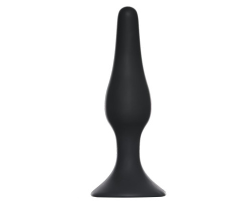 Заказать Чёрная анальная пробка Slim Anal Plug Large - 12,5 см. Заказать Чёрная анальная пробка Slim Anal Plug Large - 12,5 см.
