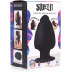 Заказать Черная мягкая анальная пробка Squeezable Large Anal Plug - 13,2 см.