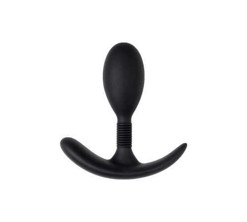 Черная анальная втулка Tord S - 8,5 см.